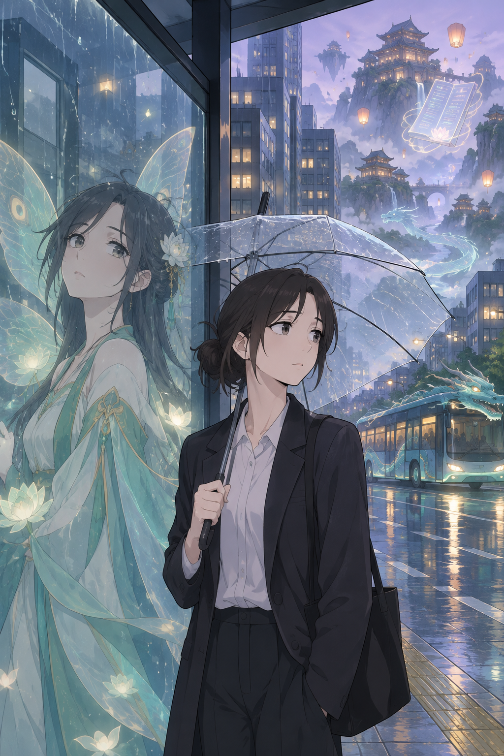 Cover of Overtime Fairy: Ledger of Two Worlds