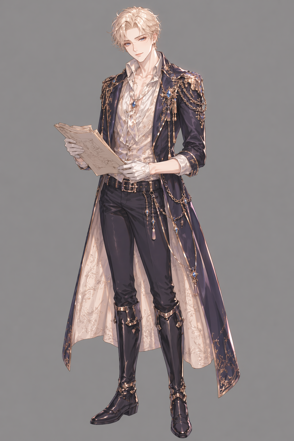 Character sheet: Lucien Aubray
