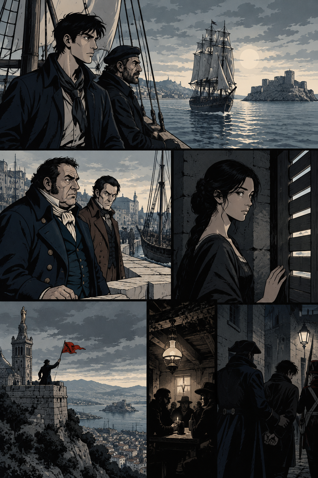 Cover of The Count of Monte Cristo: Marseilles