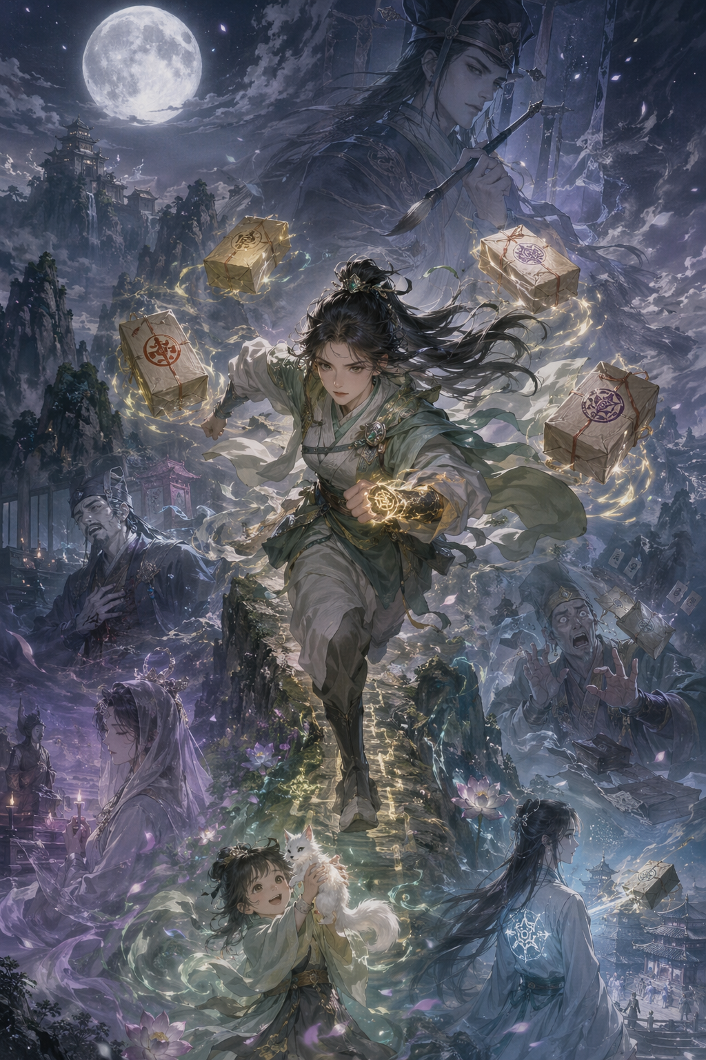 Cover of The Geomantic Postal Route