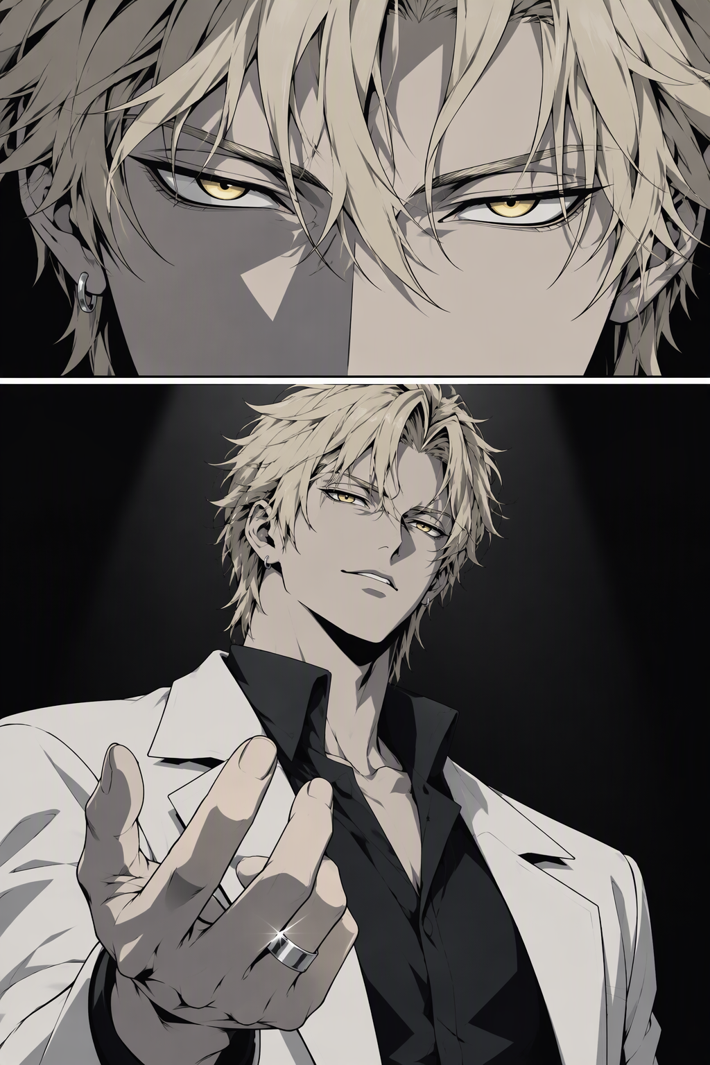 Eyes and hands.