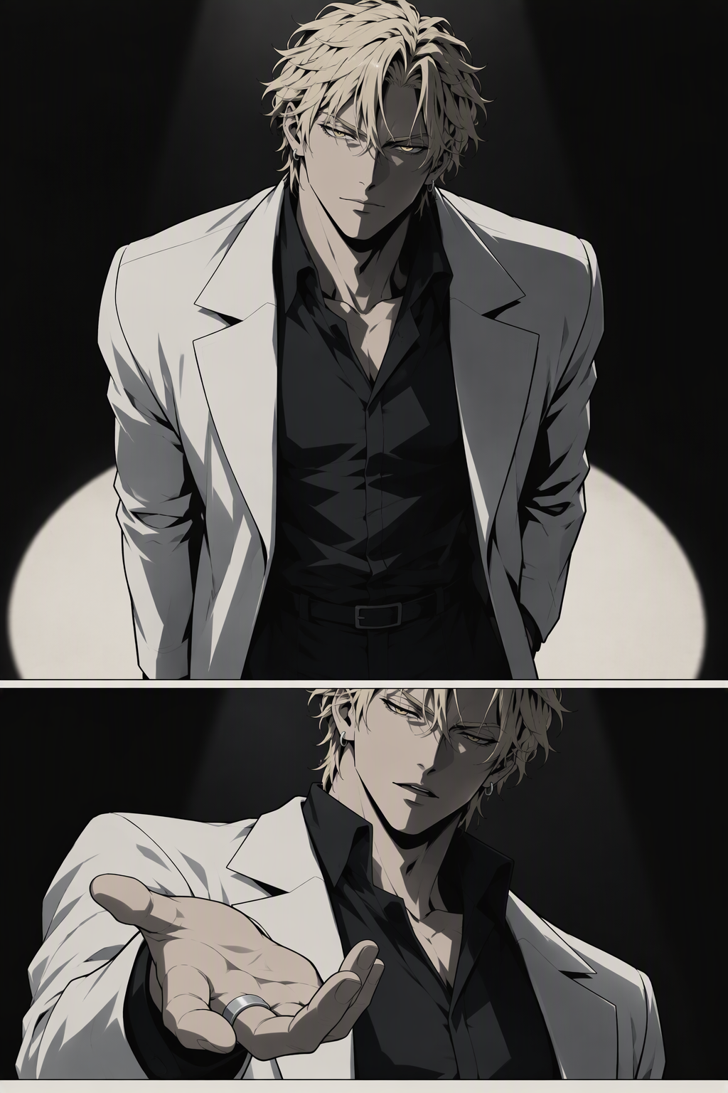 Ruthless and caring at once.