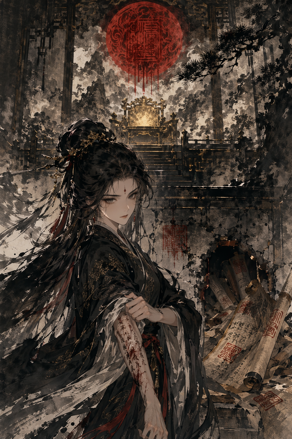 Cover of The Ledger of the Hollow Throne