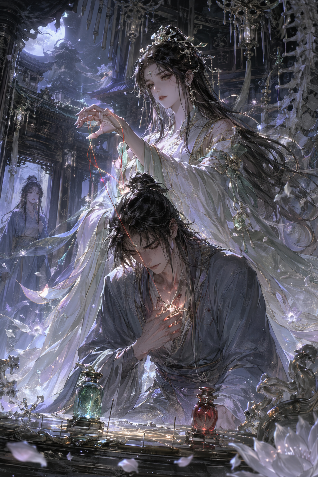 Cover of The Borrowed Heart of Yi Wen