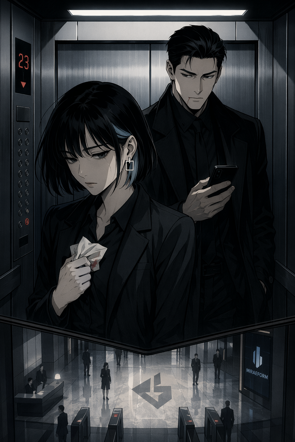 Cover of Seven Minutes in the Elevator