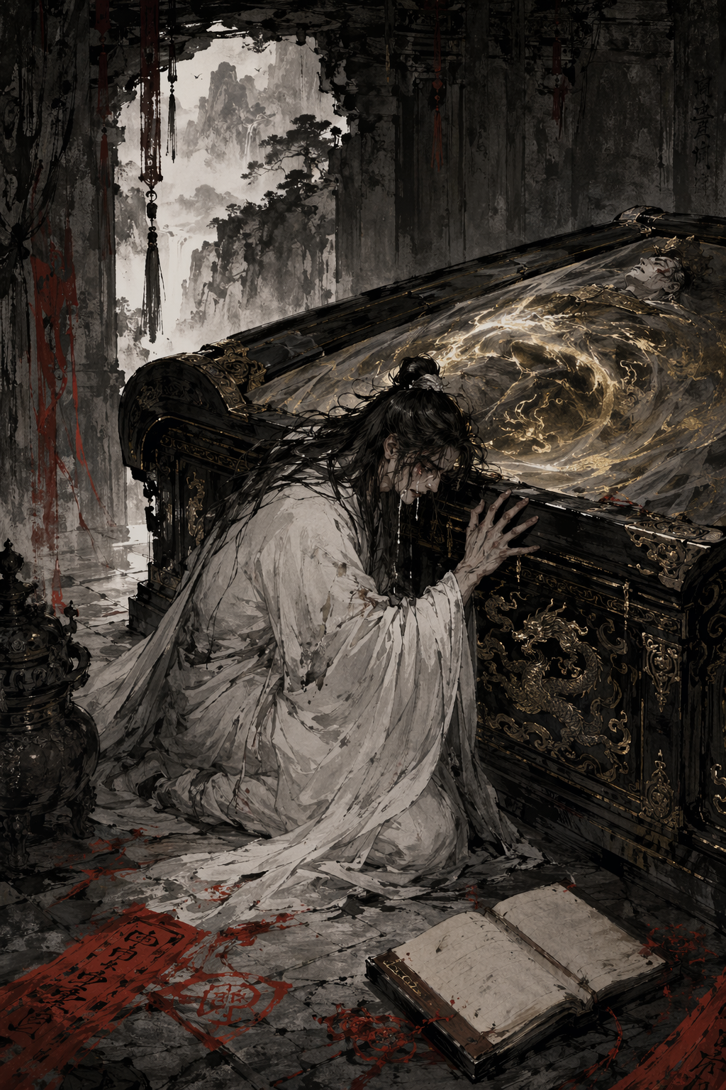 Cover of The Mourner Who Forgets