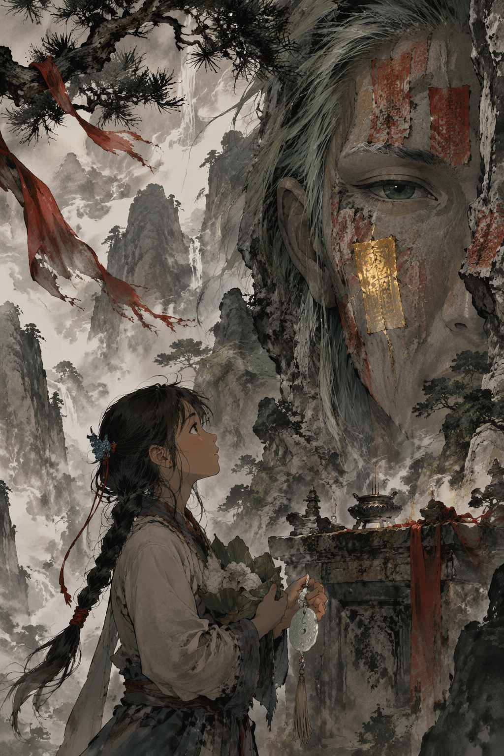 Cover of A Mountain That Fell in Love — GPT-5.5 (low)